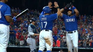 8/2/17: Three homers power Rangers to a 5-1 victory