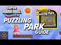 Super Mario Wonder - How To Find Every Token In Search Party: Puzzling Park