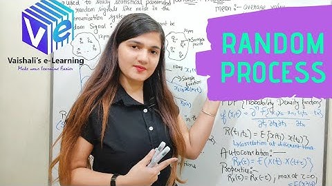 L 34 | Random Process | Probability & Statistics | Probability Theory | Vaishali Kikan
