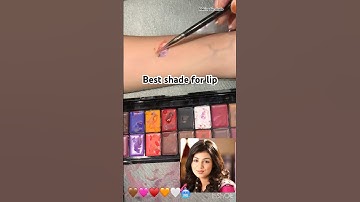 Create your own custom lipstick our lip palette#colormixingmagic #lipstickshack #shorts