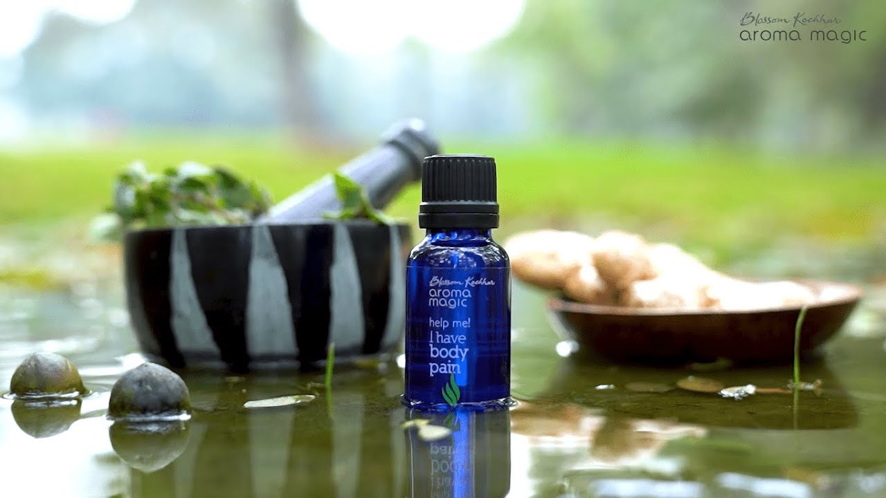Body Pain Curative Oil | Blossom Kochhar Aroma Magic - YouTube