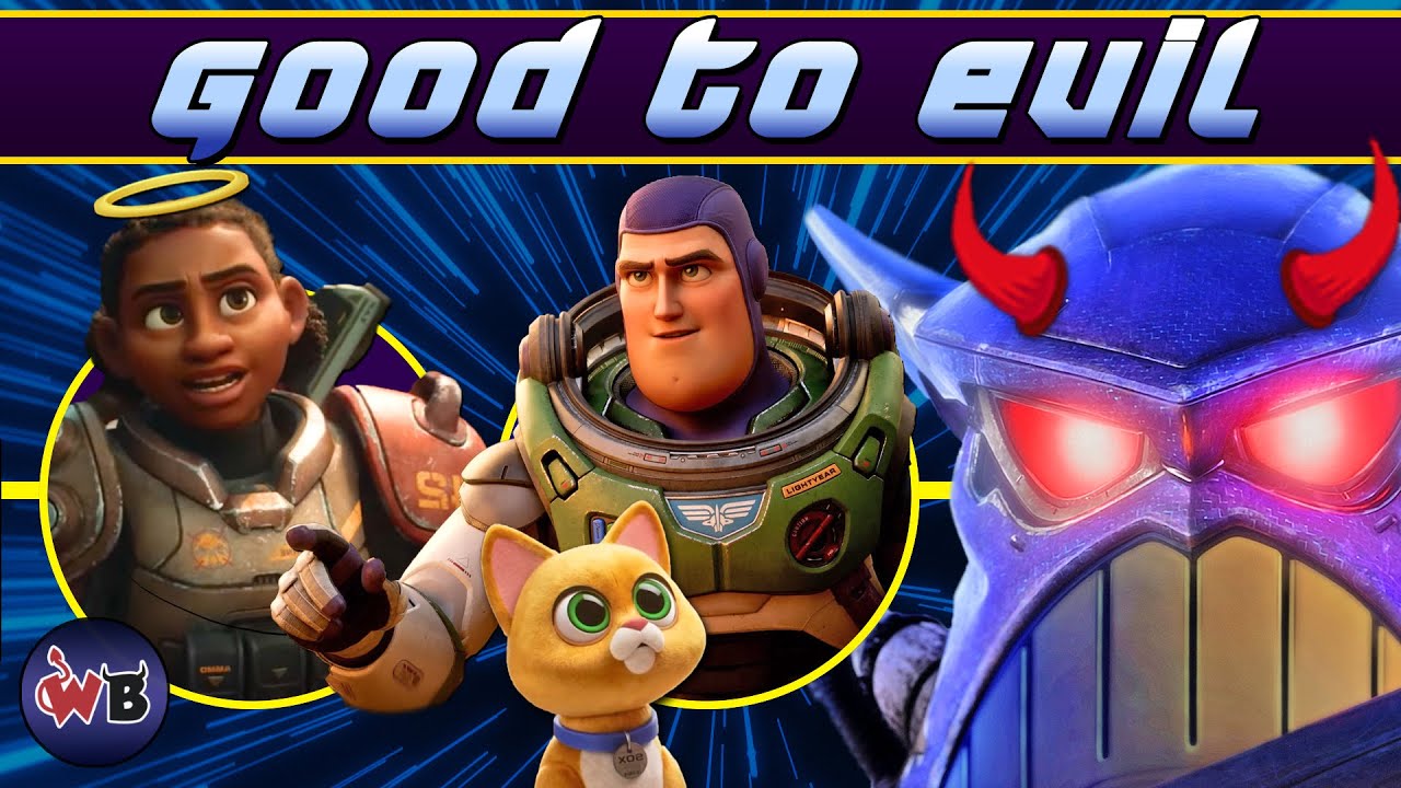 Pixar's LIGHTYEAR Characters Good to Evil 🚀 YouTube