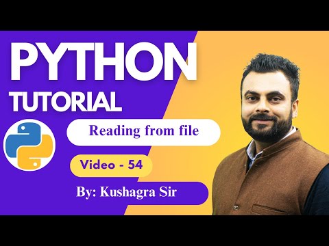 Read Function in File handling python | How to read data from file in python