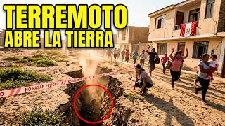 Cracks appear after strong earthquake! See what appeared after the earthquake in Ica, Peru!