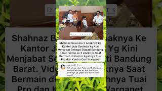 Syahnas membawa kedua anaknya ke kantor Jeje Govinda #syahnaz#jejegovinda#trending#shorts
