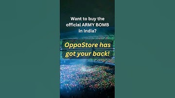 Get your #bts #armybomb delivered in 7 days! Use code DRAMA200 on OppaStore for ₹ 200 off! Buy now!