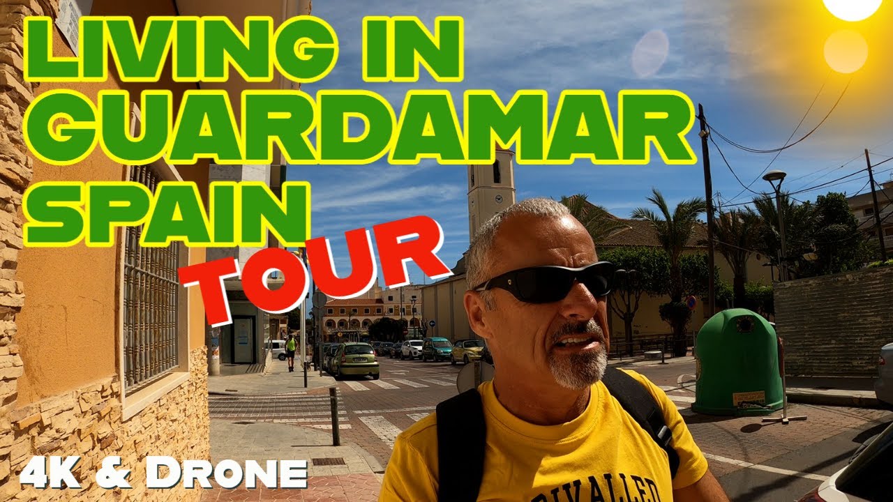 LIVING IN GUARDAMAR MURCIA SPAIN - TOUR OF GUARDAMAR DEL SEGURA - 4K & Drone (REVISED)