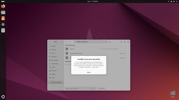 Ubuntu 24.04 LTS: How to fix unable to access location Error mounting wrong fs type bad options
