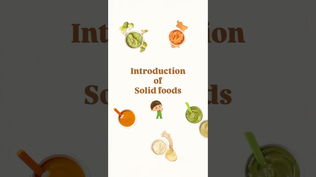Solid food introduction 