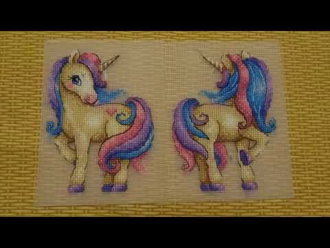 Волшебный единорог/Жар-Птица Р-317/от обзора до готовой работы