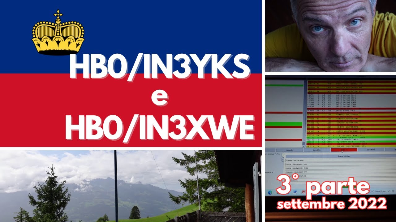 Mini DXpedition in HB0 - 3^ parte - IN3XWE e IN3YKS - settembre 2022