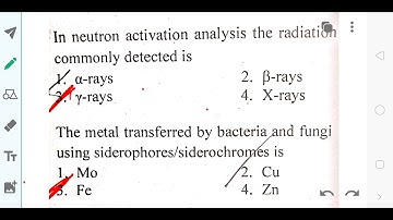 CSIR NET June 2019 (Inorganic Chemistry) Part B - Answer Key