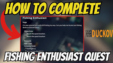 How to COMPLETE the Fishing Enthusiast Quest Easily in Escape From Duckov!
