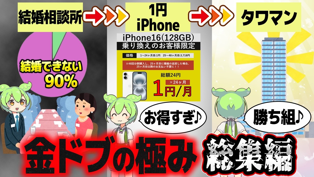 金ドブカス界隈【ずんだもん解説】