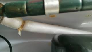 Mini refrigerator leaking freon gas!