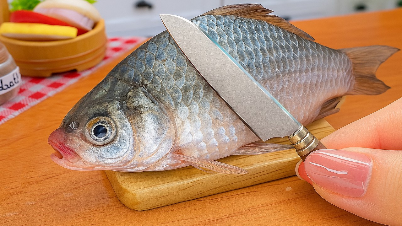 Easy Fish Recipe 🐟 How to Make Mini Fried Fish with Curry Sauce Recipe ...