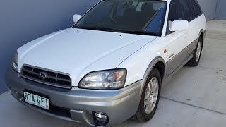 (SOLD) Automatic Subaru Outback for sale 2001 review