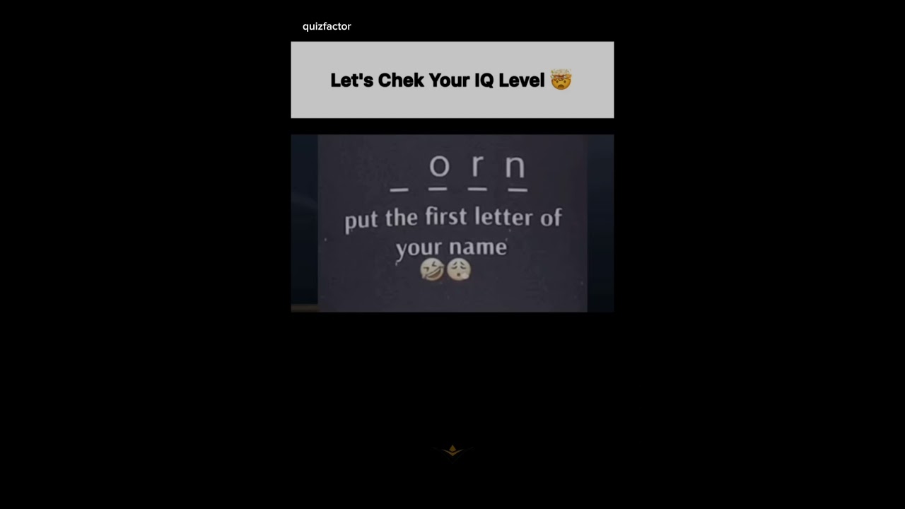 let's check your IQ level 👍🏻