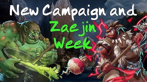 Gems of War - New Campaign, Tasks, Zaejin Week and Upcoming Events