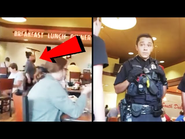 Denny's waitress is fired over video of her ignoring two black  cross-country truckers but serving white customers before calling cops on  them for complaining