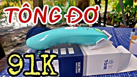 Review tông đơ cắt tóc trẻ em