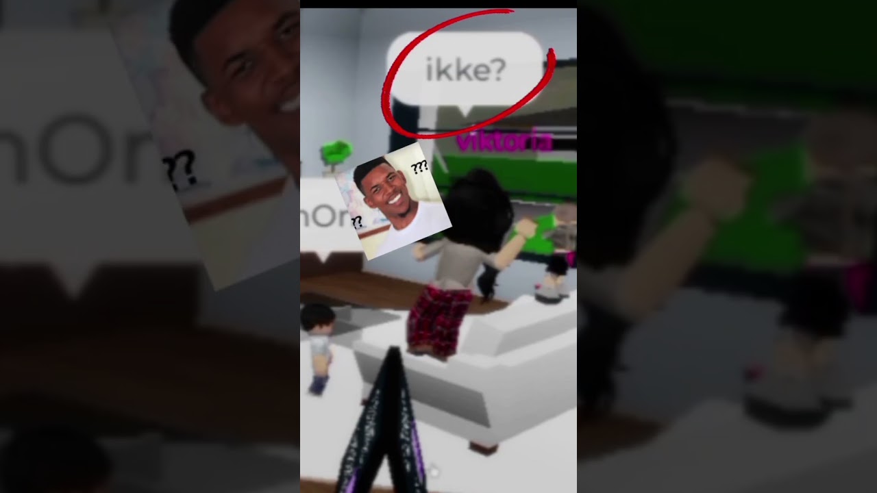 scaring kids in Brookhaven 😈 