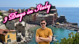 9 Days in Italy | Milan, Verona, Venice, Bologna, Florence, Cinque Terre, Bergamo (Vertical)