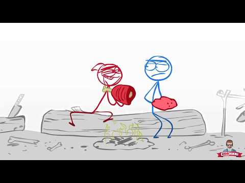 Dick Figures - Steakosaurus (Ep #5) (ODOAKRI - DUB)