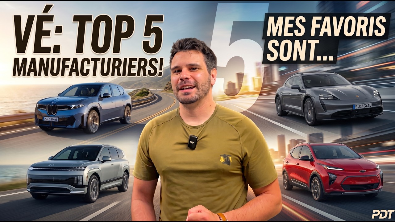 Mes 5 marques de VÉ Préférées!