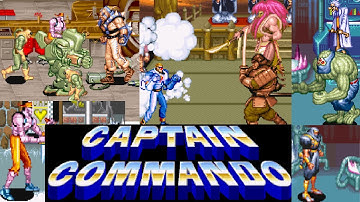 Captain Commando Longplay (Arcade) [60 FPS]