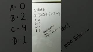 solve it this question🙋 for the first🥇 day and#tricks