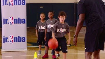 Dribble, Jump Stop, & Pass Drill