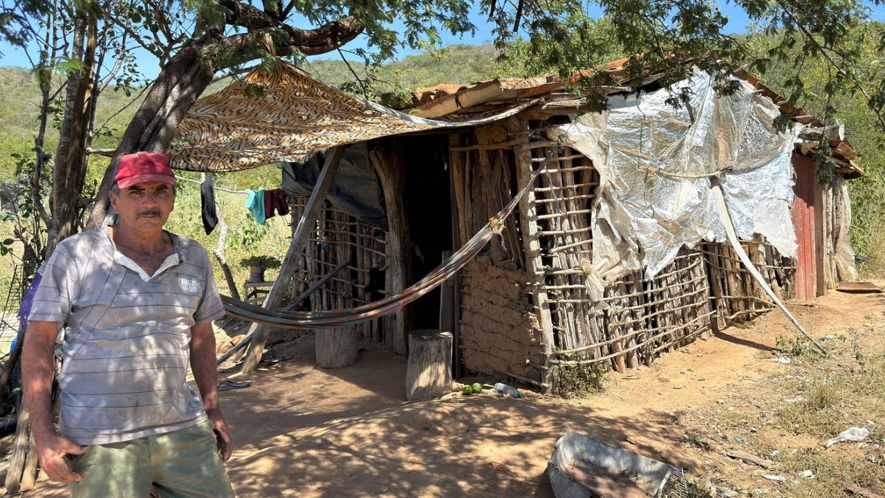 A Dor do Abandono! Seu José Vive sem água, Sem Luz e sem Ajuda de Ninguém 