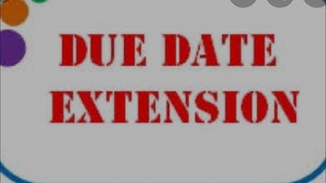 Important Announcement | Dates Extension Notification JUNE 2020