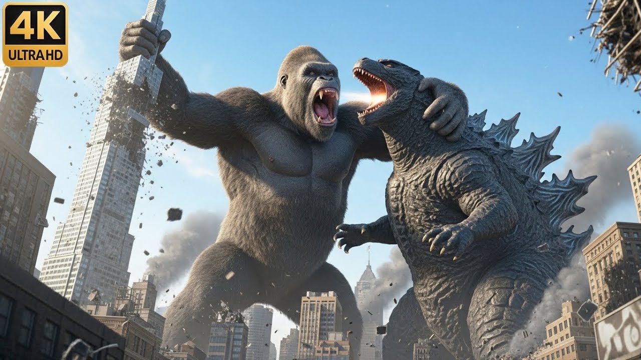 KingKong vs Godzilla – Epic Ending Scene After the Titan War!