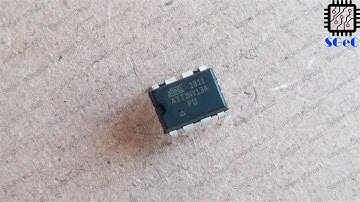 [SGeC] ATTINY13A-PU 8-bit AVR Microcontroller with 1K Bytes In-System Programmable Flash