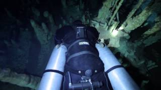 Cave diving in Mexican Cenotes with STEALTH 2.0 sidemount harness