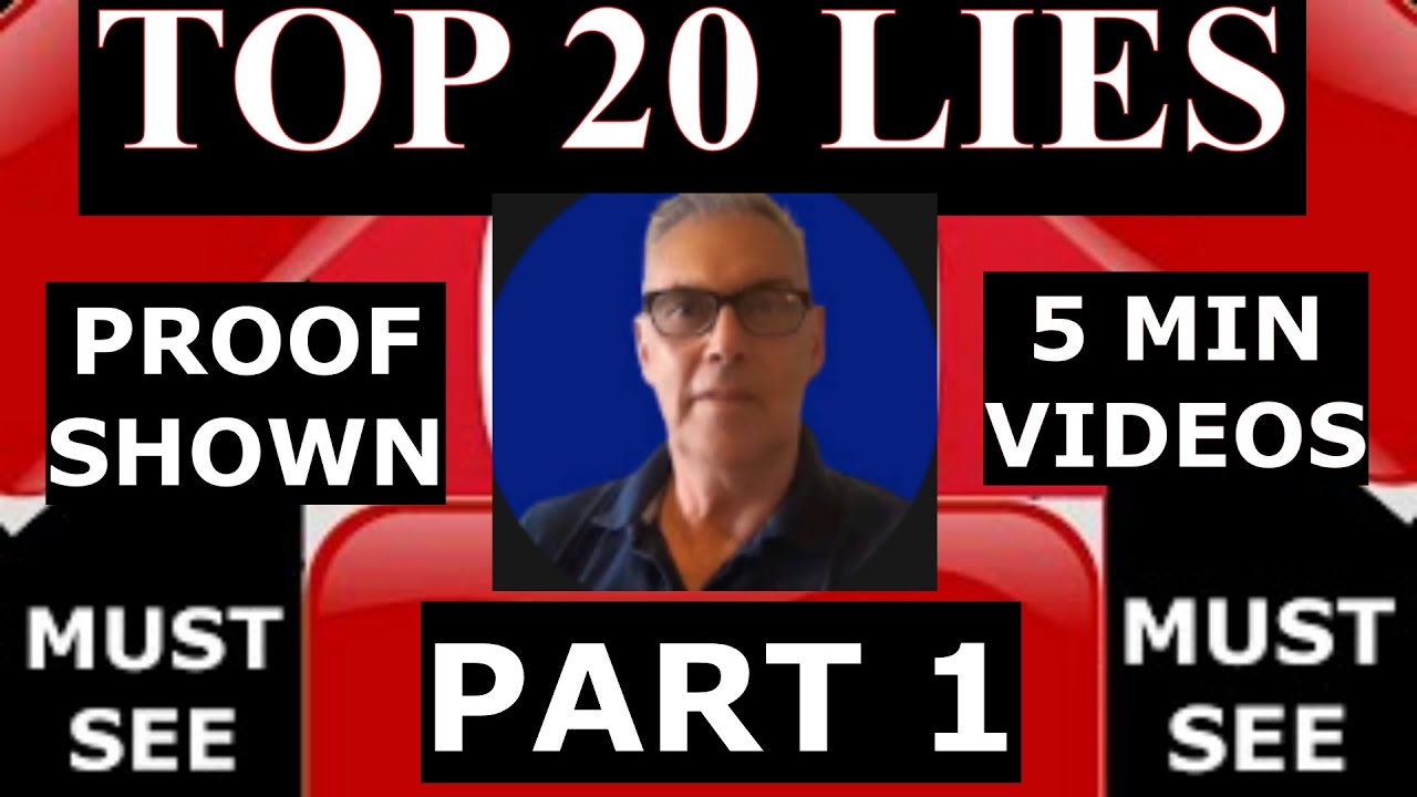 Armchair Detective's TOP 20 LIES P1 YouTube