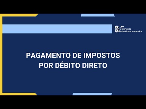 Pagamento de impostos por débito direto