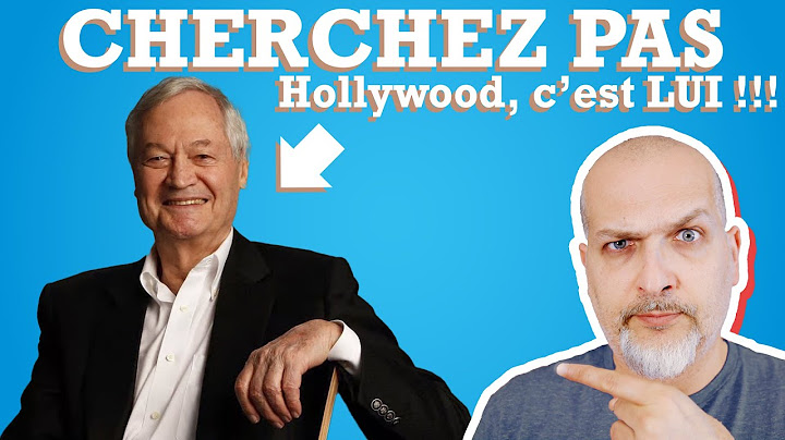 Sans lui, Hollywood n'existe pas !