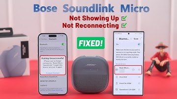 Bose Soundlink Micro Speaker: Not Connecting to iPhone or Android? - Fixed!