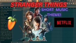 Writing a Theme Inspired by Stranger Things in FL STUDIO 21!