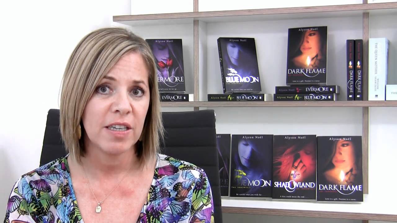 Alyson Noël Immortals Interview Part Two