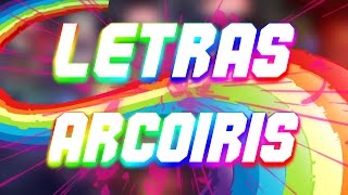 ▶📱¡¡COMO HACER LETRAS ARCOIRIS!!📱◀|#TUTOGFXANDROID |PS TOUCH