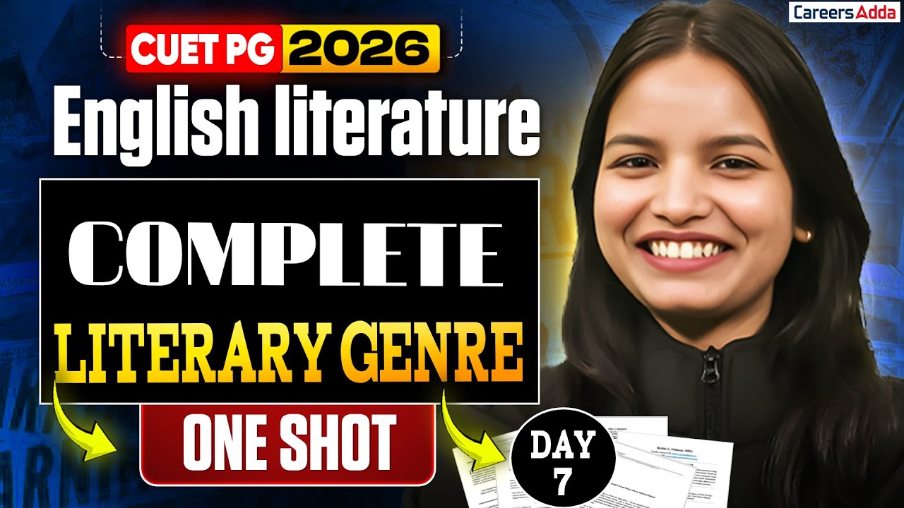 CUET PG 2026 English Literature 🔥 | Complete Literary Genres One Shot