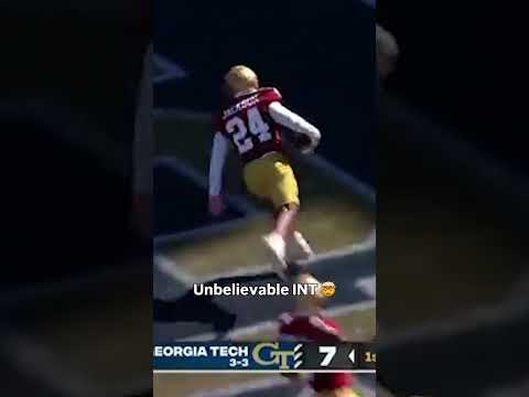The receiver was so confused 😵‍💫 #bostoncollege #accfootball #collegefootball