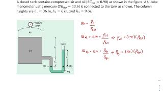 Additional Manometry Problem 1