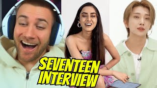 BEST INTERVIEW!! KPop SEVENTEEN ft. Sakshma Srivastav  REACTION