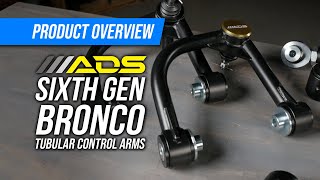 Unlock Your 6th Gen Broncos Potential with ADS Heavy-Duty Tubular Control Arms
Arizona Desert Shocks is more than just shocks, we engineer direct fit suspension components that can endure the most demanding conditions. Our Heavy Duty Tubular control-arm kits for the 2021+ Broncos are a perfect example. ADS front and rear Heavy-Duty Tubular Control Arm Kits were engineered to maintain the correct camber and caster. And they’re designed to accommodate leveled suspension setups or lifts up to four inches when used together.
Follow us on social media:
- Instagram: @adsracingshocks
- Facebook: www.facebook.com/ADSShocks Unlock Your 6th Gen Broncos Potential with ADS Heavy-Duty Tubular Control Arms