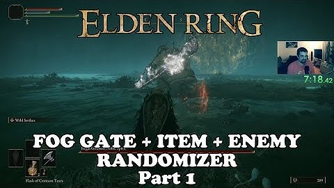 Everything Is Random - Elden Ring Fog Gate, Item, Enemy Randomizer Part 1
